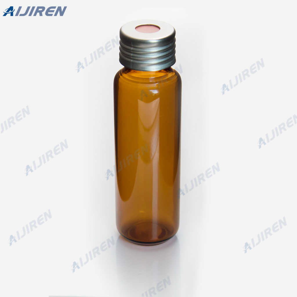 20ml flat bottom gc autosampler vials with cap for sale